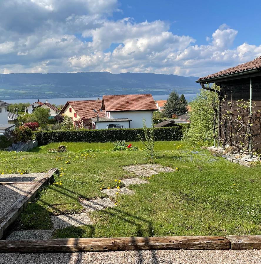 Studio Terrasse Vue Lac Entree Independante Font Εξωτερικό φωτογραφία